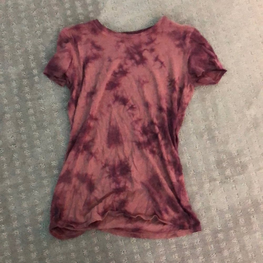 PINK dark pink tie dye t-shirt